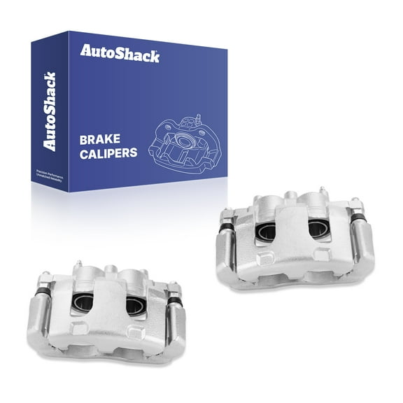 AutoShack Front Brake Calipers for Chevrolet & Buick, Impala 2006-2013 Lucerne 2006-2011 Impala Limited 2014-2016 Monte Carlo 2006-2007, FWD V6 3.5L 3.6L 3.8L 3.9L V8 5.3L, Left and Right, Pair