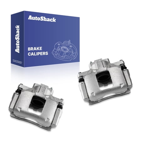 AutoShack Front Brake Calipers for Dodge, Journey 2009-2012, AWD FWD L4 2.4L V6 3.5L 3.6L, Left and Right, Pair