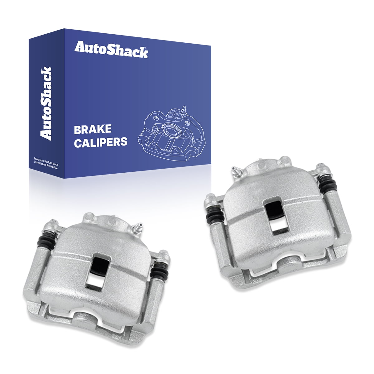 AutoShack Front Brake Calipers for Chrysler, PT Cruiser 2001-2010, FWD L4 2.4L, Left and Right, Pair