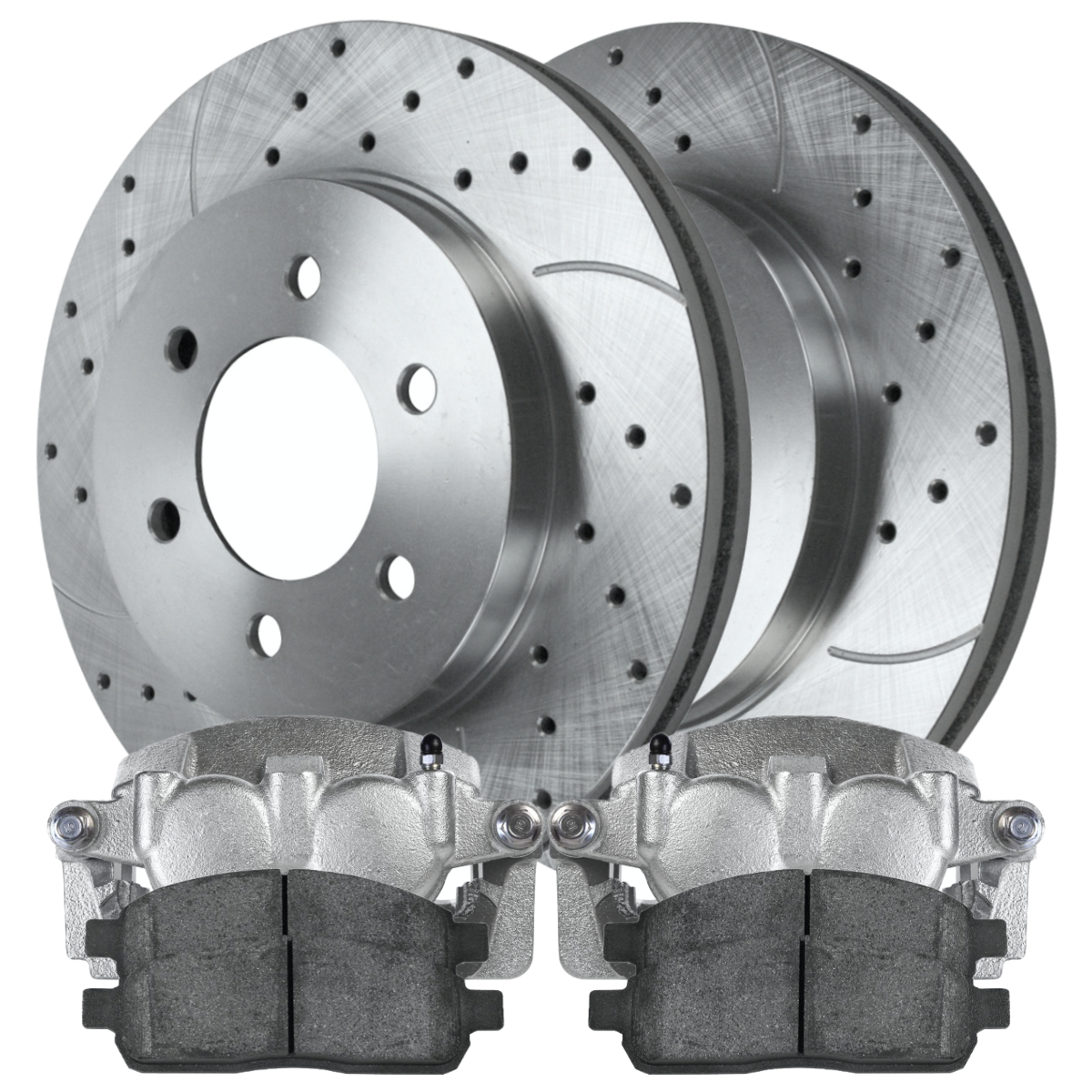 OEG Parts New Front Left Caliper Replacement For Lincoln Mark LT 5 4l 2010 5 0l 2011 Replacement Ford F 150 5 0l 3 7l 3 5l 2011 Expedition 5 4l 2010 2014