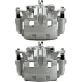 thumbnail interactive-video image 1 of Pair Of Front Brake Calipers With Brackets For Nissan Frontier (1998-2004), Pickup & D21 (1992-1997) – Direct Replacement 1 of 4