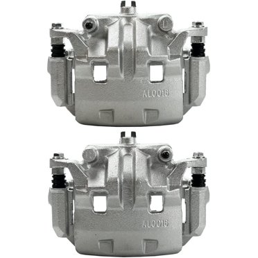 Pair Of Front Brake Calipers With Brackets For Nissan Frontier (1998-2004), Pickup & D21 (1992-1997) – Direct Replacement