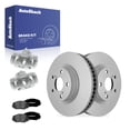 thumbnail image 1 of AutoShack Front Brake Rotors, Premium Pads & Calipers for Toyota, RAV4 2009-2018, AWD FWD 4WD L4 2.5L V6 3.5L - Coated - ArmorStop - 11.65" (296 mm), 5-Lug, 1 of 4