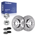 thumbnail image 1 of AutoShack Front Brake Rotors, Premium Pads & Calipers for GMC & Buick, Terrain 2018-2020 LaCrosse 2018-2019 Regal Sportback 2020, AWD FWD 4WD L4 1.5L 1.6L 2.0L V6 3.6L - 12.64" (321 mm), 5-Lug, 1 of 4