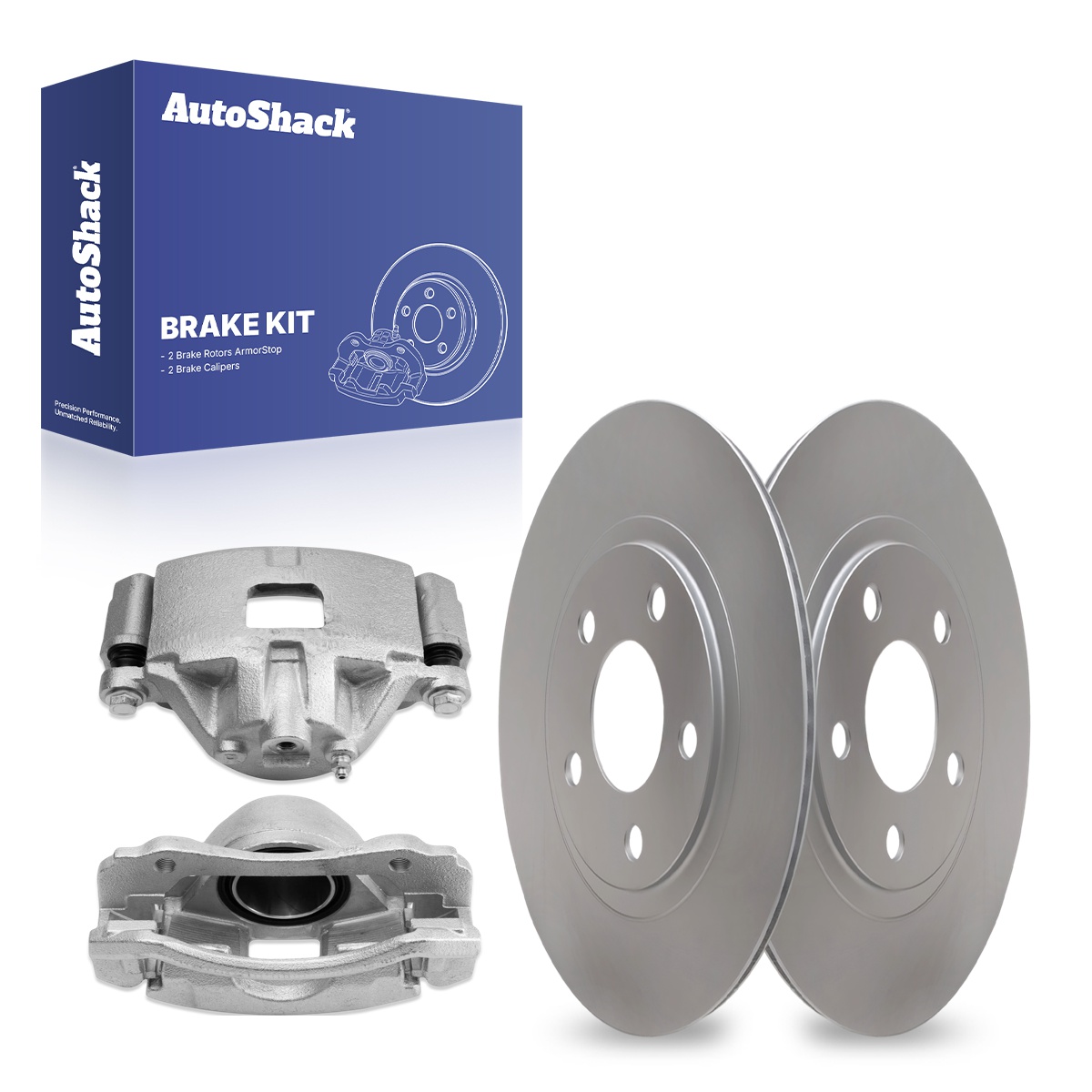 Front Pair Brake Calipers w/ Bracket For CADILLAC DEVILLE