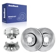 thumbnail image 1 of AutoShack Front Vented Brake Rotors + Calipers 4-PC Brake Kit Replacement for 2006 Volkswagen Jetta 11.32" (287.5 mm), 1 of 5