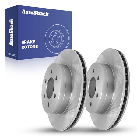 AutoShack Front Brake Rotors for Dodge, Dakota 1997-2002 Durango 1998-2002, 4WD RWD L4 2.5L V6 3.9L V8 4.7L 5.2L 5.9L - 11.3" (287 mm), 6-Lug