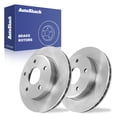 thumbnail image 1 of AutoShack Front Brake Rotors for Dodge, Ram & Mitsubishi, Dakota 2005-2010 Dakota 2011 Raider 2006-2009, 4WD RWD AWD V6 3.7L V8 4.7L - 12.28" (311.9 mm), 5-Lug, 1 of 5