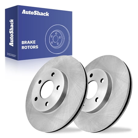 AutoShack Front Brake Rotors for Chevrolet & Pontiac, Cobalt 2007-2010 G5 2007-2010, FWD L4 2.2L - 11.02" (279.8 mm), 5-Lug