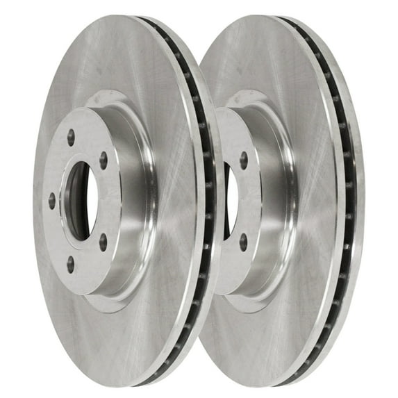 AutoShack Front Vented Brake Rotors 2-PC Set Replacement for 2012-2018 Ford Focus 2013-2018 Ford C-Max 2004-2012 Volvo S40 2012-2013 Volvo C30 10.95" (278.1 mm)