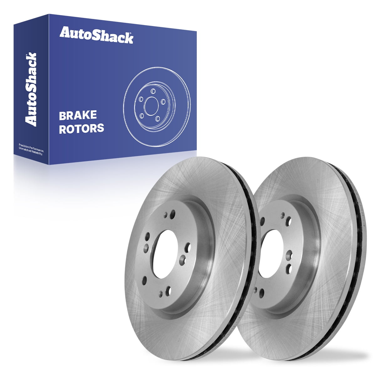 AutoShack Front Brake Rotors for Jeep & Mitsubishi, Patriot 2007-2017 Compass 2007-2017 Outlander Sport 2011-2024 Outlander 2007-2020, 4WD AWD FWD L4 2.0L 2.4L V6 3.0L - 11.57" (294 mm), 5-Lug