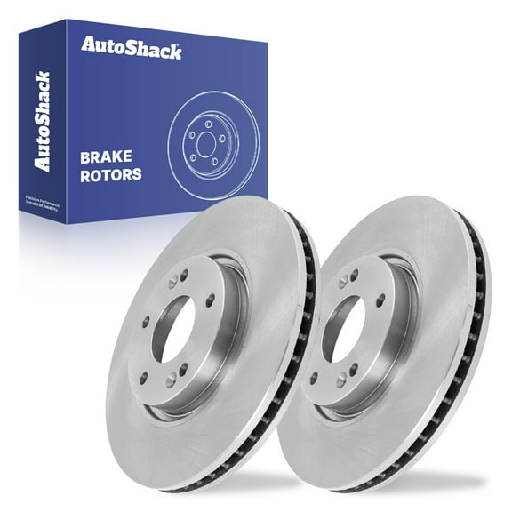 AutoShack Front Brake Rotors for Hyundai & Kia, Sonata 2006-2019 Optima 2011-2020 Tucson 2010-2018 Forte 2010-2014, 2017 Sportage 2011-2016, FWD AWD L4 1.6L 2.0L 2.4L V6 3.3L - 11.81" (300 mm), 5-Lug