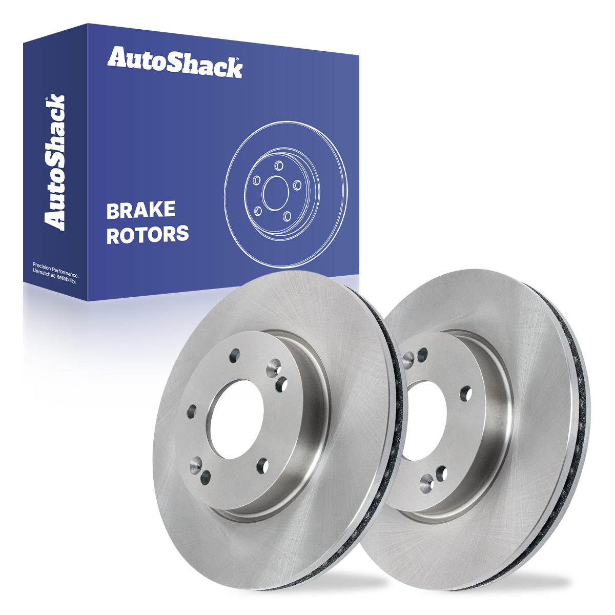 AutoShack Front Brake Rotors for Hyundai & Kia, Elantra 2011-2020 Soul 2014-2022 Forte 2014-2022 Kona 2018-2023 Elantra GT 2013-2020, FWD L4 1.4L 1.6L 1.8L 2.0L - 11.02" (280 mm), 5-Lug