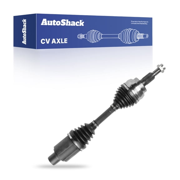 AutoShack Front CV Axle Shaft Assembly, Driver or Passenger Side, 1pc, Compatible with Dodge Ram 1500 2002-2010 4WD 3.7L 4.7L 5.7L 5.9L