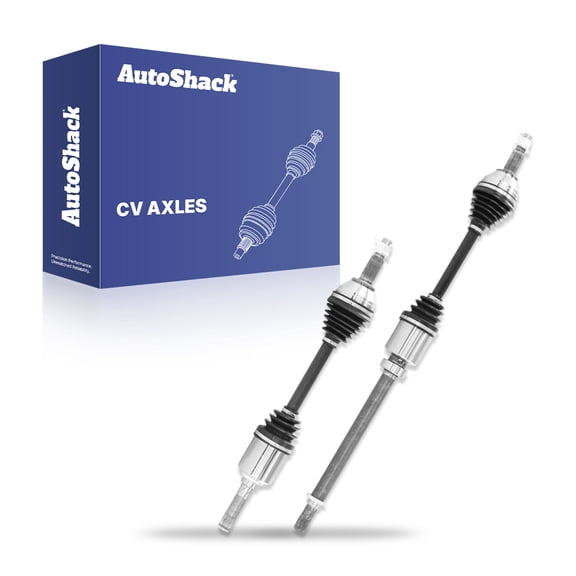 AutoShack Front CV Axle Shaft Assemblies for Nissan, Rogue 2008-2013 Rogue Select 2014-2015, AWD L4 2.5L, Left and Right, Pair