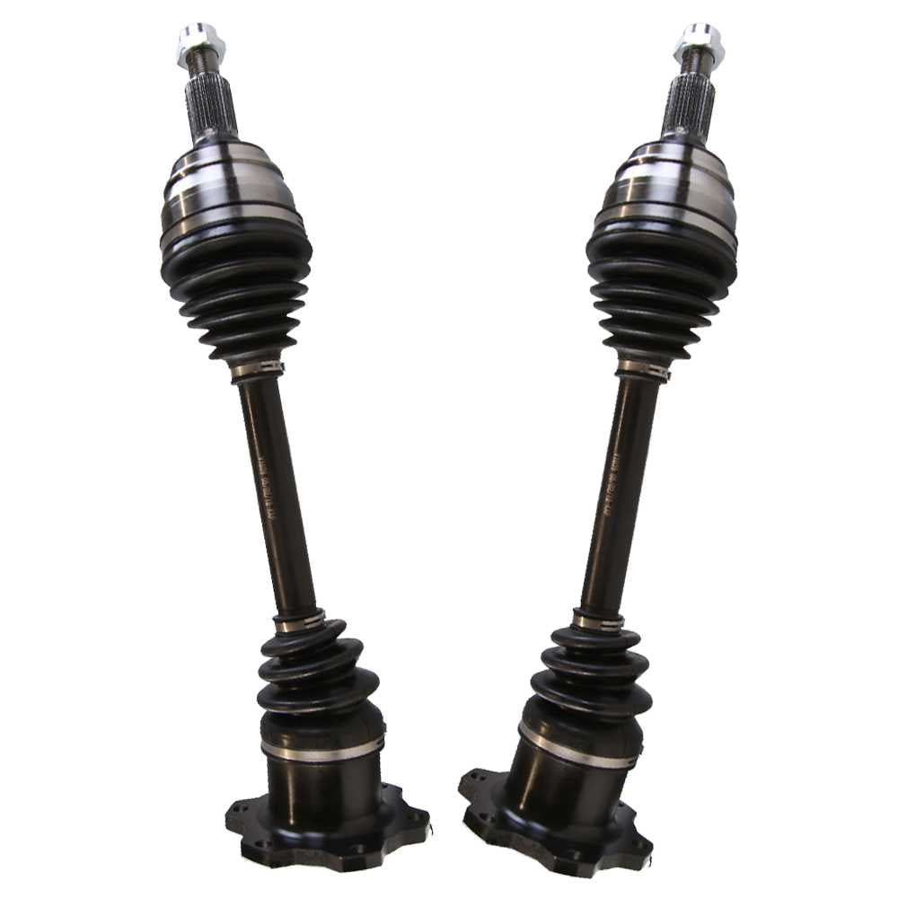 AutoShack Front CV Axle Shaft Assemblies for Chevy & GMC, Silverado 1500 2007-2018 Sierra 1500 2007-2018 Tahoe 2007-2020 Yukon 2007-2020, 4WD AWD V6 4.3L V8 4.8L 5.3L 6.0L 6.2L, Left and Right, Pair