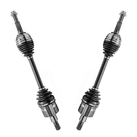 AutoShack Front CV Axle Shafts | Replacement for 2002-2009 Chevrolet Trailblazer 2002-2009 GMC Envoy 2005-2009 Saab 9-7x | 2-PC