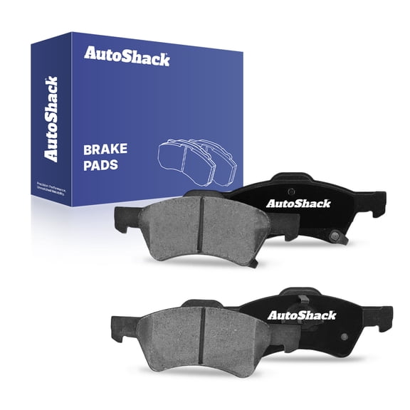 AutoShack Front Ceramic Brake Pad Set for Dodge & Chrysler, Grand Caravan 2001-2007 Town & Country 2001-2007 Voyager 2003, FWD AWD L4 2.4L V6 3.3L 3.8L