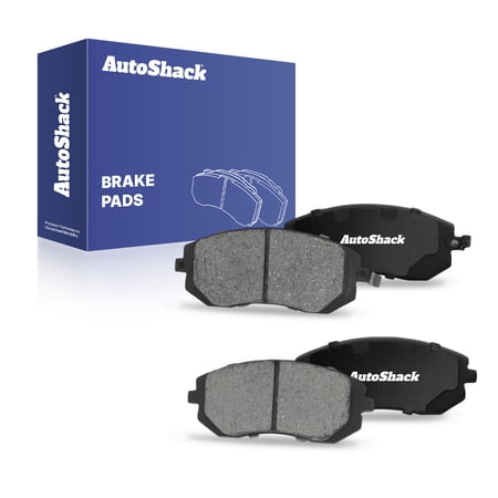 AutoShack Front Ceramic Brake Pad Set for Subaru & Saab, Outback 2001-2012 Forester 2003-2010 Impreza 2002-2010 Legacy 2001-2012 Baja 2003-2006 9-2X 2005-2006 WRX 2013, AWD H4 2.0L 2.5L H6 3.0L