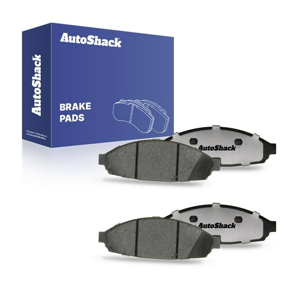 AutoShack Front Ceramic Brake Pad Set | Replacement for 2003-2011 Ford Crown Victoria 2003-2011 Lincoln Town Car 2003-2011 Mercury Grand Marquis 2003-2004 Mercury Marauder | 4-PC
