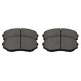thumbnail interactive-video image 1 of Front Ceramic Brake Pad Set For 2007-2014 Ford Edge, Mazda CX-7/CX-9/CX-5 & Lincoln MKX - Low Dust, Quiet, Direct Fit (SCD1258) 1 of 4