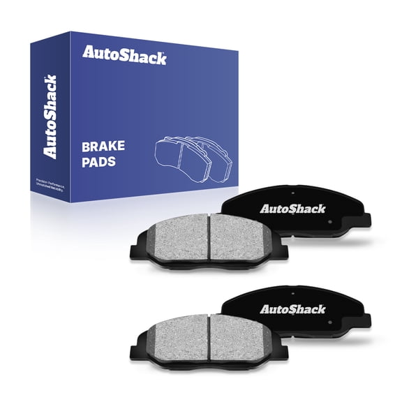 AutoShack Front Ceramic Brake Pad Set for Cadillac, CTS 2008-2014 STS 2009-2011, AWD RWD L4 2.0L V6 3.0L 3.6L V8 4.4L 4.6L