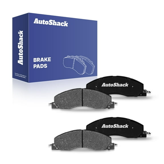 AutoShack Front Ceramic Brake Pad Set Replacement for 2011-2018 Ram 2500 2011-2018 Ram 3500 4-PC