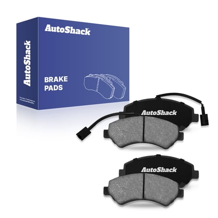 AutoShack Front Ceramic Brake Pad Set for Ram, ProMaster 2500 2014-2024 ProMaster 1500 2014-2024, FWD L4 3.0L V6 3.6L