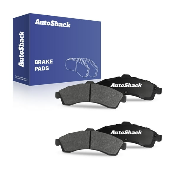AutoShack Front Ceramic Brake Pad Set | Replacement for 2003-2006 Chevrolet SSR 2002-2005 GMC Envoy 2002-2005 GMC Envoy XL 2003-2005 Isuzu Ascender | 4-PC