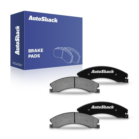 AutoShack Front Ceramic Brake Pad Kit Driver and Passenger Side Replacement for Chevrolet Silverado 2500 HD Silverado 3500 HD Express 3500 GMC Sierra 2500 HD Sierra 3500 HD Savana 3500 Nissan NV2500