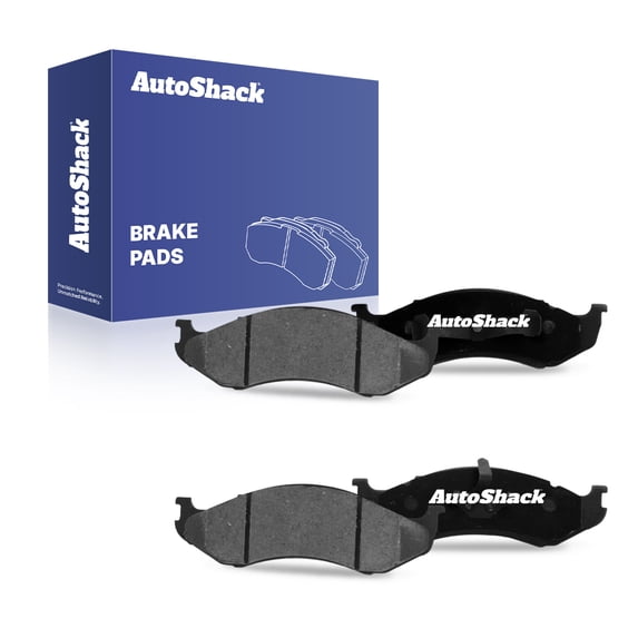 AutoShack Front Ceramic Brake Pad Set for Jeep, Wrangler 1990-1995, 1997-2006 Cherokee 1990-2001 Grand Cherokee 1993-1998 Comanche 1990-1992, 4WD RWD AWD L4 2.4L 2.5L L6 4.0L 4.2L V8 5.2L 5.9L