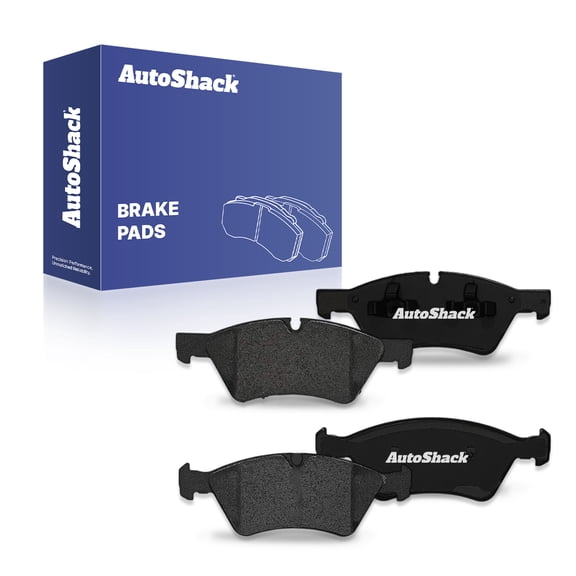 AutoShack Front Ceramic Brake Pad Set for Mercedes-Benz, ML350 2006-2011 E350 2006-2009 GL450 2007-2012 GL550 2008-2012 ML320 2007-2009 E550 2007-2009, AWD RWD V6 3.0L 3.5L V8 4.7L 5.5L