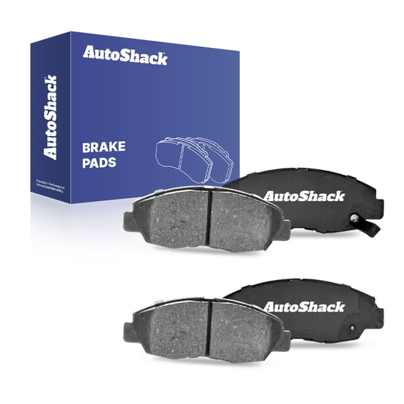 AutoShack Front Ceramic Brake Pad Set for Honda & Acura, Civic 1996-2011 Accord 1998-2002 Insight 2010-2014 EL 1997-2005, FWD L4 1.3L 1.6L 1.7L 1.8L 2.0L 2.3L