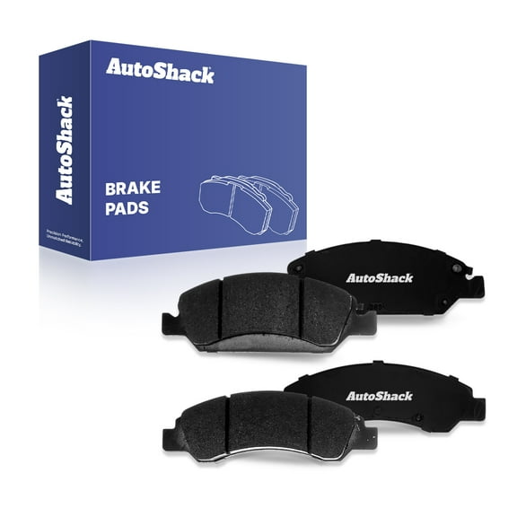 AutoShack Front Ceramic Brake Pad Set | Replacement for 2005-2018 Chevrolet Silverado 1500 2005-2018 GMC Sierra 1500 2007-2020 GMC Yukon | 4-PC