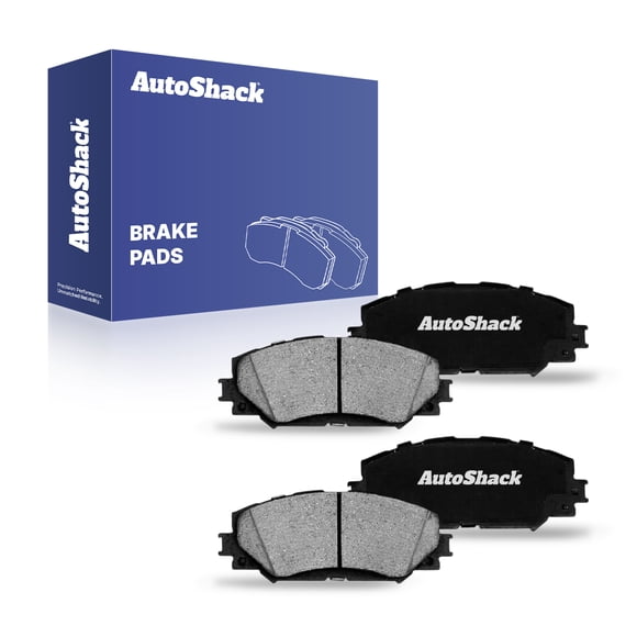AutoShack Front Ceramic Brake Pad Set for Toyota & Scion, Corolla 2009-2019 RAV4 2006-2018 xB 2008-2015 Prius V 2012-2018 Matrix 2009-2014 xD 2008-2014, FWD AWD 4WD L4 1.8L 2.4L 2.5L