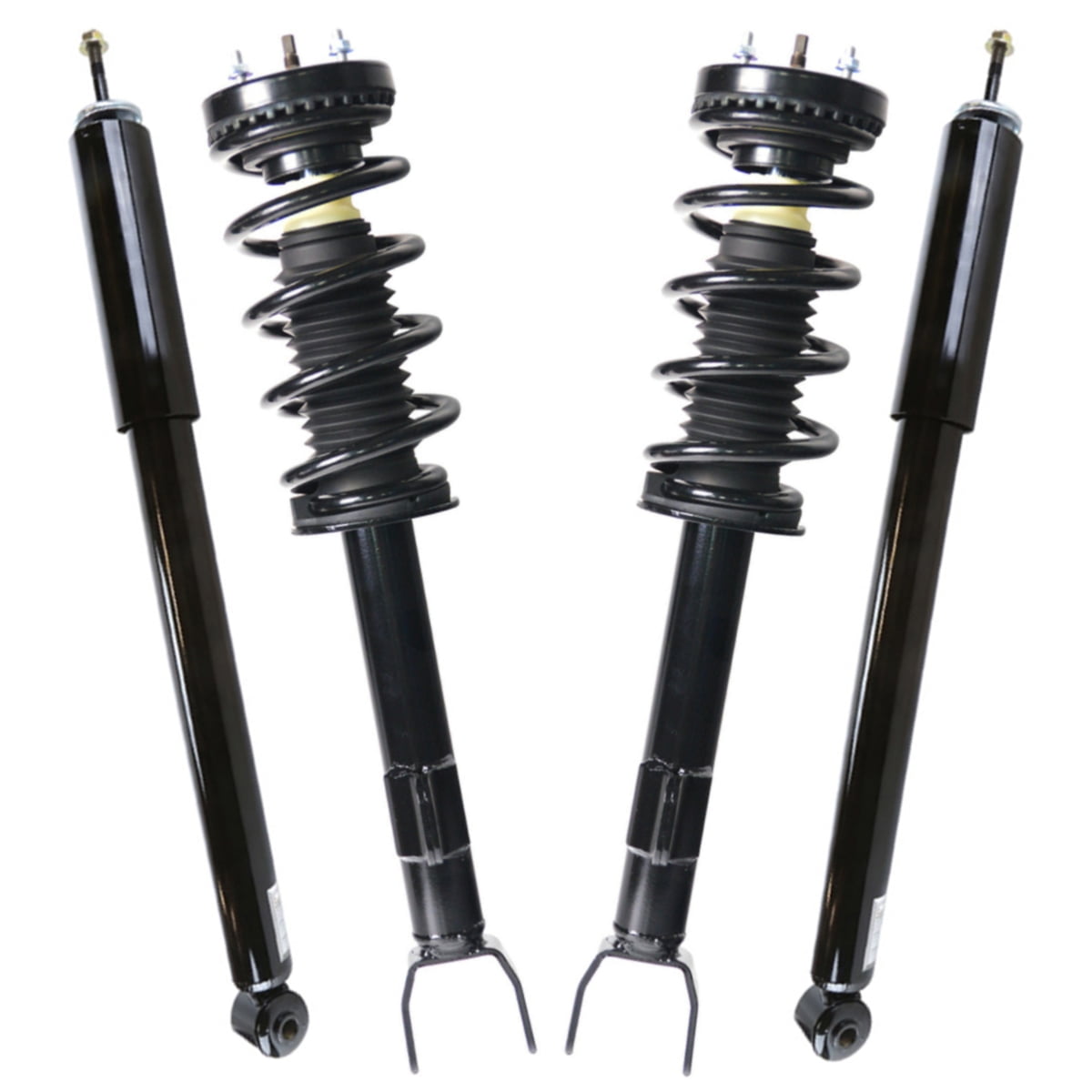 AutoShack Front Complete Strut \u0026 Coil Spring Assembly with Rear Shock Absorbers Set for Dodge Charger Challenger Chrysler 300 3.6L RWD | Full-vehicle Suspension System Replacement Kit CSTKS0011