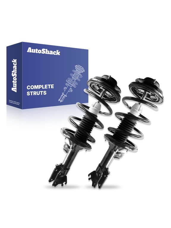 Front Complete Struts Assembly with Coil Springs, 2pcs, Driver & Passenger Side for Hyundai Santa Fe 2001-2006 4WD FWD 2.4L 2.7L