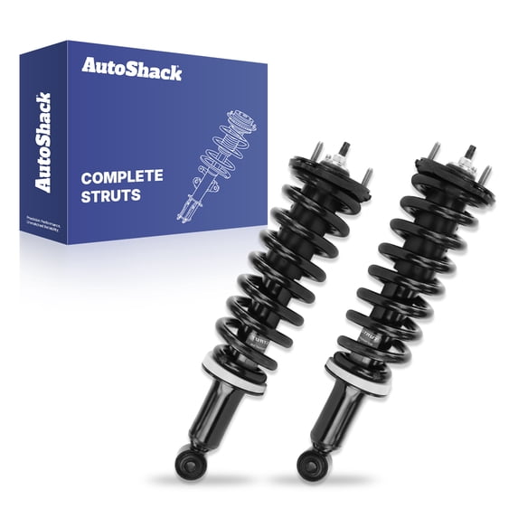 AutoShack Front Complete Strut & Coil Spring Left & Right Replacement for 2001-2007 Toyota Sequoia 2-PC Set