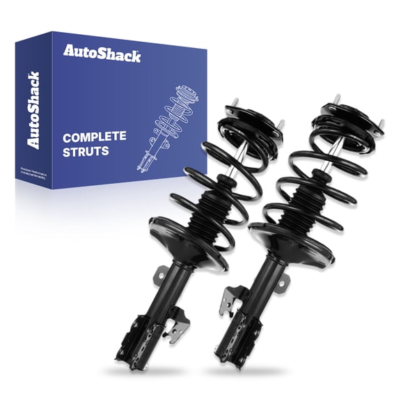 AutoShack Front Complete Strut & Coil Spring Assemblies - Driver and Passenger Side for Toyota & Lexus, Camry 2002-2003 ES300 2002-2003, FWD L4 2.4L V6 3.0L
