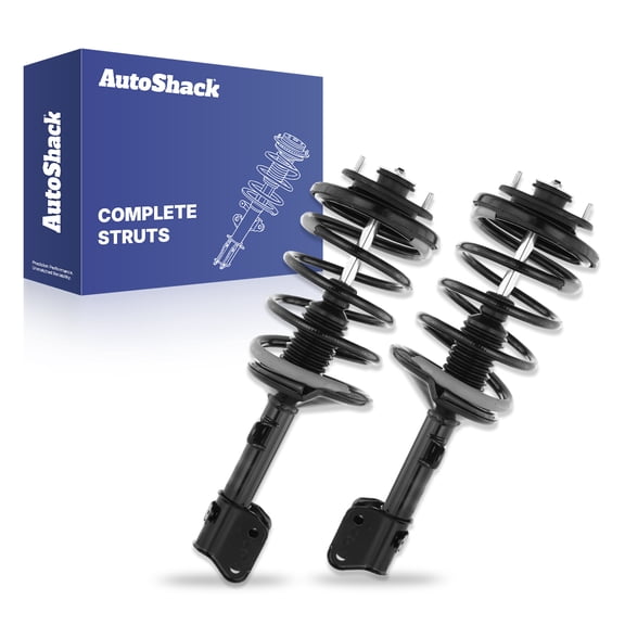 AutoShack Front Complete Strut & Coil Spring | Replacement for 2001-2002 Acura MDX 2003-2005 Honda Pilot | 2-PC