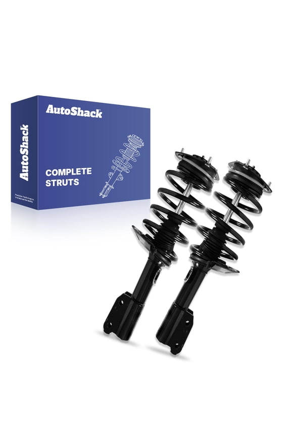 Front Complete Strut & Coil Spring Assemblies - Driver and Passenger Side for Pontiac, Grand Prix 2004-2008, FWD V6 3.8L V8 5.3L