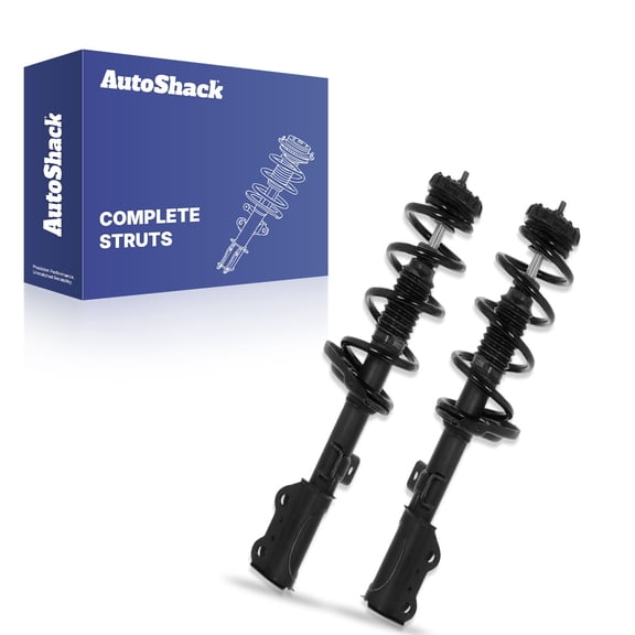 AutoShack Front Complete Strut & Coil Spring Assemblies - Driver and Passenger Side for Cadillac, SRX 2010-2016, AWD FWD V6 2.8L 3.0L 3.6L