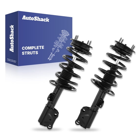 AutoShack Front Complete Strut & Coil Spring Assemblies - Driver and Passenger Side for Ford, Taurus 2013-2019, AWD V6 3.5L