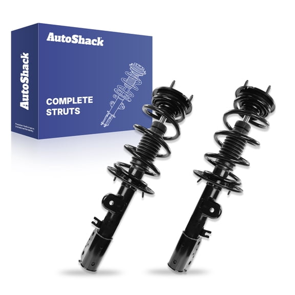 AutoShack Front Complete Strut & Coil Spring Assemblies - Driver and Passenger Side for Ford, Explorer 2013-2019, AWD FWD L4 2.0L 2.3L V6 3.5L