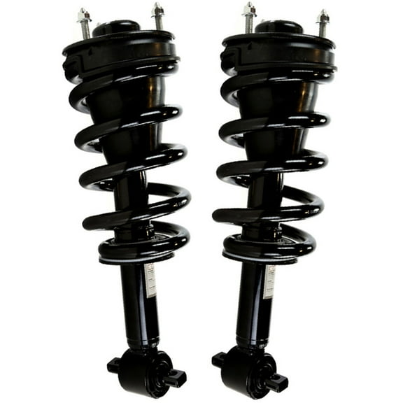 AutoShack Front Complete Strut & Coil Spring | Replacement for 2007-2013 Chevrolet Silverado 1500 2007-2020 Chevrolet Tahoe 2007-2013 GMC Sierra 1500 2007-2020 GMC Yukon 2015-2020 GMC Yukon XL | 2-PC
