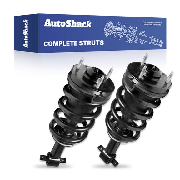 AutoShack Front Complete Struts Assembly with Coil Springs, 2pcs, Driver & Passenger Side for Chevrolet Tahoe 2007-2020 4WD RWD 4.8L 5.3L 6.0L