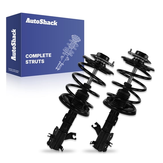 AutoShack Front Complete Strut & Coil Spring Assemblies - Driver and Passenger Side for Nissan, Altima 2002-2006, FWD L4 2.5L V6 3.5L
