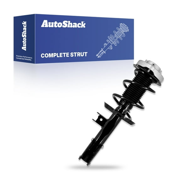 AutoShack Front Left Complete Strut & Coil Spring | Replacement for 2014-2018 Mercedes-Benz CLA250 | 1-PC