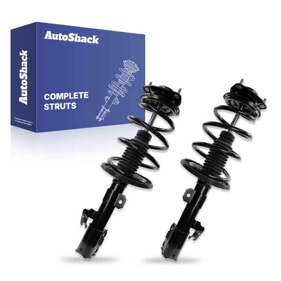 AutoShack Front Complete Strut & Coil Spring Assemblies - Driver and Passenger Side for Toyota, Sienna 2011-2014, FWD V6 3.5L