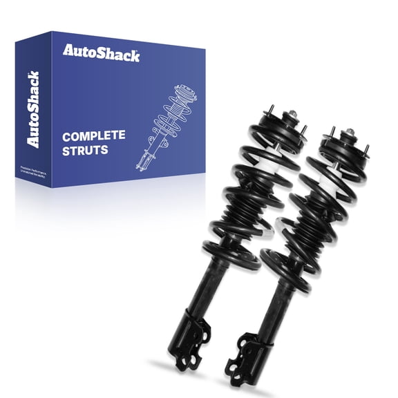 AutoShack Front Complete Strut & Coil Spring Assemblies - Driver and Passenger Side for Saturn, SL2 1991-2002 SL1 1991-2002 SC2 1993-2002 SC1 1993-2002, FWD L4 1.9L